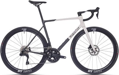 Превью Шоссейный велосипед Велосипед SUPERIOR RR 9.6 (2025) Matte Carbon/White