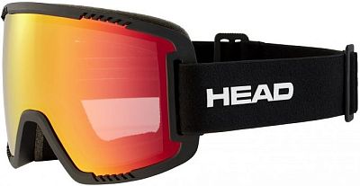 Превью  Маска горнолыжная HEAD Contex Black/FMR Yellow-Red (392811)