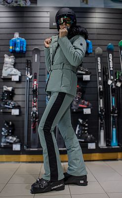 Превью Женские горнолыжные брюки Брюки горнолыжные POIVRE BLANC W24-0822-WO Lichen Green