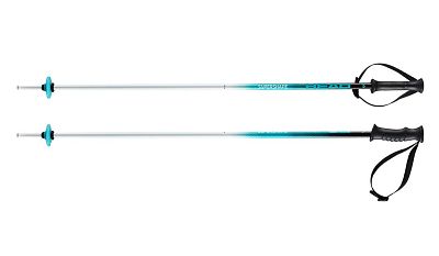 Превью Детские горнолыжные палки Палки горнолыжные HEAD Supershape Team White/Black/Speed Blue (381963)