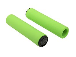 Превью Грипсы AUTHOR AGR Silicone Elite 130 мм Green-Neon (8-33402032)