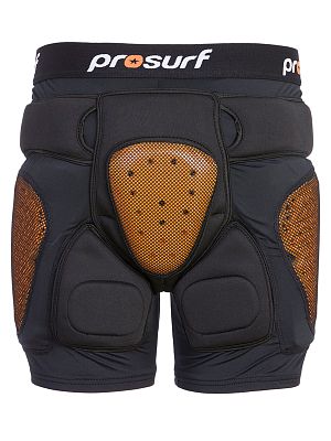 Превью  Защитные шорты PROSURF Protection Short Full Black (PS04)