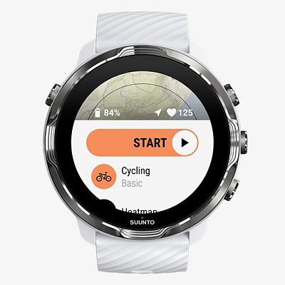 Превью  Спортивные часы SUUNTO 7 White/Burgundy