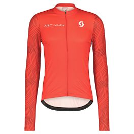 Превью Велоджерси с длинным рукавом SCOTT RC Team 10 Fiery Red/White