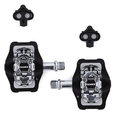 Превью Контактные педали МТБ Педали CLUXX Rally 200 контактные SPD Black