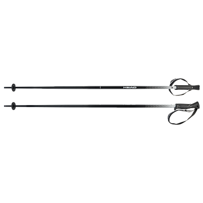 Превью Универсальные горнолыжные палки Палки горнолыжные HEAD Frontside Black/White (381554)