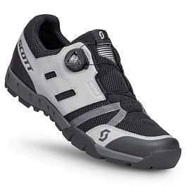 Превью Велообувь Велоботинки туристические SCOTT Sport Crus-R Boa Reflective Grey/Black
