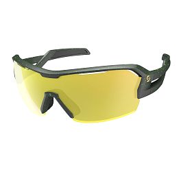 Превью Велоочки SCOTT Spur Black/Yellow, Линзы: Gold Chrome (266006-1040052)