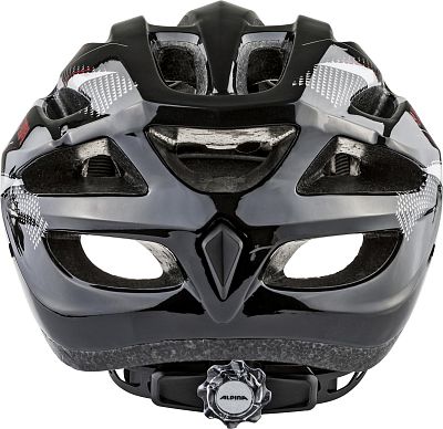 Превью  Шлем велосипедный ALPINA MTB 17 Black/White/Red Gloss