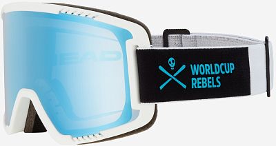 Превью  Маска горнолыжная HEAD Contex Photo Black/White WCR/Blue (394423)