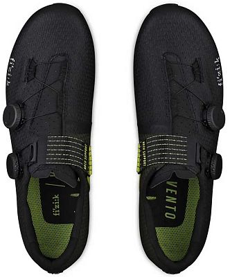 Превью  Велоботинки шоссейные FIZIK Vento Stabilita Carbon Black/Yellow Fluo