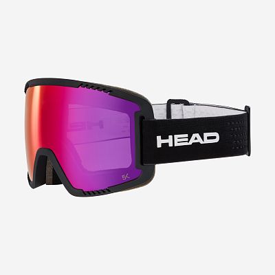 Превью Горнолыжная маска Маска горнолыжная HEAD Contex Pro 5K Black/Red (394563)