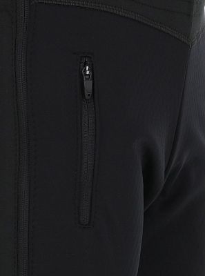 Превью Лыжные брюки Брюки лыжные FISCHER Softshell Warm Jr Черный