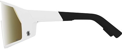 Превью Велоочки Велоочки SCOTT Pro Shield LS White, Линзы: AMP Gold Chrome (289231-0196374)