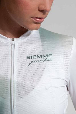 Превью  Велоджерси с коротким рукавом BIEMME Nature Lady 2.0 Bianco/Salvia