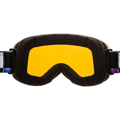 Превью  Маска горнолыжная ALPINA Slope Q Black/Oil Matt/Rainbow (A7296833)