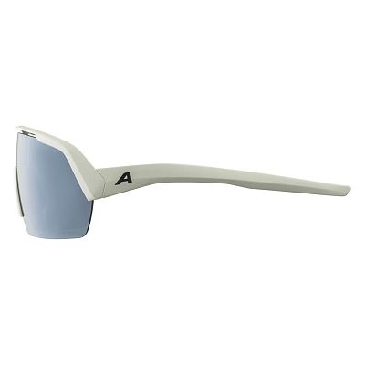 Превью  Велоочки ALPINA Turbo HR Cool-Grey Matt, Линзы: Black Mirror Cat.3 (A8712321)