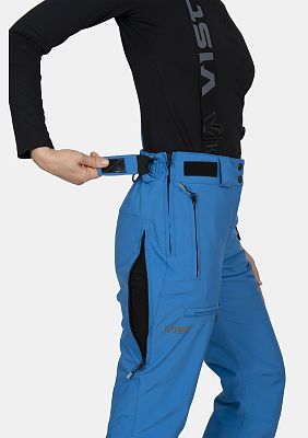 Превью Женские горнолыжные брюки Брюки горнолыжные VIST Jade Mistery French Blue