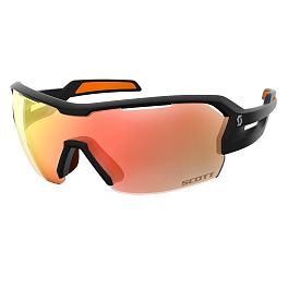 Превью Велоочки SCOTT Spur Black Matt/Orange, Линзы: Red Chrome Enhancer, Прозрачная (266006-1338305)