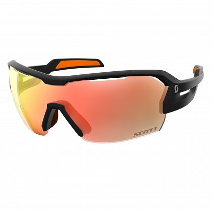 Велоочки SCOTT Spur Black Matt/Orange, Линзы: Red Chrome Enhancer, Прозрачная (266006-1338305)