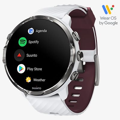 Превью  Спортивные часы SUUNTO 7 White/Burgundy