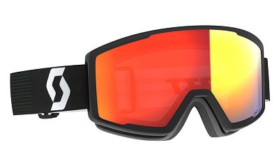 Превью Фотохромная горнолыжная маска Маска горнолыжная SCOTT Factor Pro LS Mineral Black White/Red Chrome (283566-7641341)
