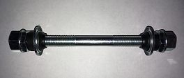 Превью Ось NONAME . для передней втулки с конусами под гайку 140 mm (6-621)