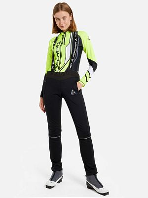 Превью Женские лыжные брюки Брюки лыжные FISCHER Softshell Light W Чёрный