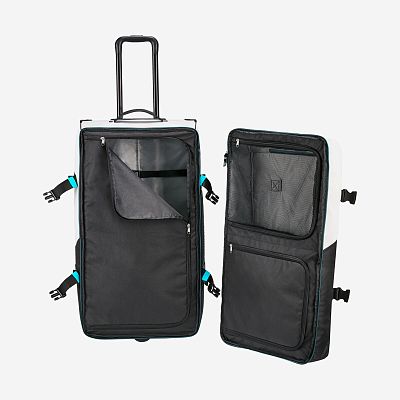 Превью  Сумка на колесах горнолыжная HEAD Rebels Travelbag 120 л Black/White/Speed Blue (383003)
