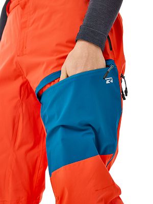 Превью Мужские горнолыжные штаны Брюки горнолыжные REHALL Volcano-R Flame Red