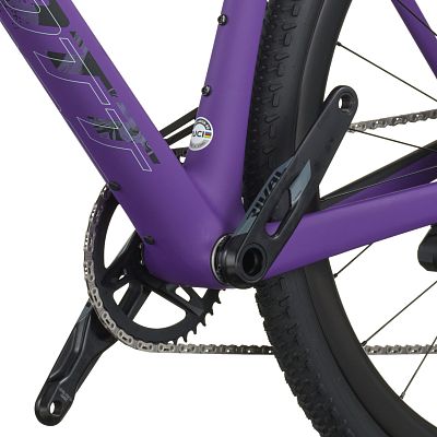 Превью Карбоновый гравийный велосипед Велосипед SCOTT Addict Gravel 20 (2026) Carbon Black/Indigo Purple