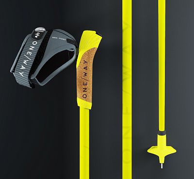 Превью  Лыжные палки ONE WAY Storm GTX Yellow (OZ41423)
