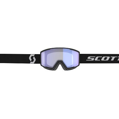 Превью  Маска горнолыжная SCOTT Factor Pro Mineral Black White/Illuminator Blue Chrome (283567-7641342)