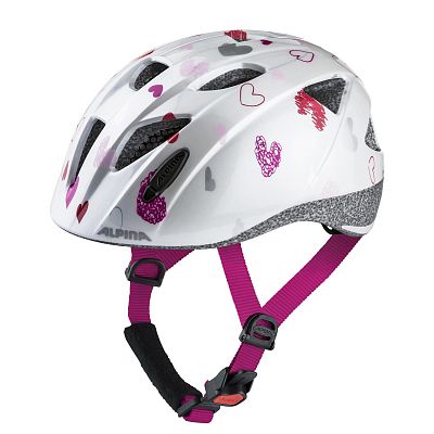 Превью  Шлем велосипедный ALPINA Ximo White Hearts Gloss