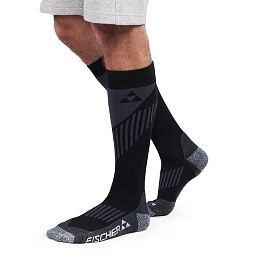 Превью Носки горнолыжные FISCHER Alpine Comfort Black/Grey