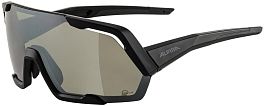 Превью Велоочки ALPINA Rocket Q-Lite Black Matt, Линзы: Silver Mirror Cat.3 (A8679031)