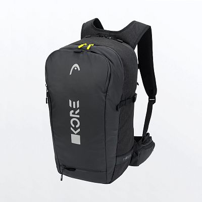 Превью  Рюкзак горнолыжный для катания HEAD Kore Backpack 20 l Black/Anthracite/NeonYellow (383101)