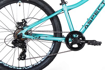 Превью Горный велосипед 24 дюйма Велосипед ASPECT Angel Голубой (2025)