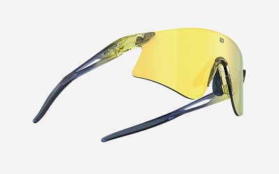 Превью  Велоочки RUDY PROJECT Astral Crystal Blue Avio/Apple Green, Линзы: Multilaser Yellow (SP880530-0000)
