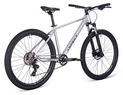 Превью Горный велосипед 27.5" Велосипед ASPECT Nickel 27.5 Серый (2025)