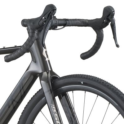 Превью Карбоновый гравийный велосипед Велосипед SCOTT Addict Gravel 30 (2026) Carbon Black