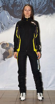 Превью Лыжная куртка Куртка лыжная  FISCHER Lillehammer Чёрный