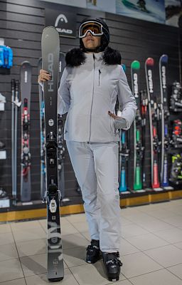 Превью Женские горнолыжные брюки Брюки горнолыжные POIVRE BLANC W24-0820-WO White