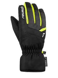 Превью Горнолыжные перчатки REUSCH Bennet R-Tex XT Junior Blck/Blck Mel/Safety Yellow