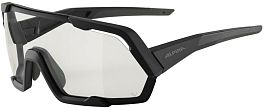 Превью Велоочки ALPINA Rocket V Black Matt, Линзы: Varioflex Clear Lense No Mirror Cat.0-3 (A8677131)