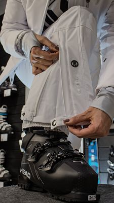 Превью Женские горнолыжные брюки Брюки горнолыжные POIVRE BLANC W24-0820-WO White