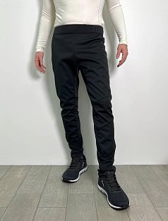 Превью Мужские лыжные брюки MOAX Delda Light Softshell M Чёрный