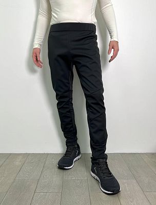 Превью Лыжные брюки Брюки лыжные MOAX Delda Light Softshell M Чёрный