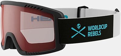 Превью  Маска горнолыжная HEAD Contex Youth Black/Blue WCR/Red Tint (395325)