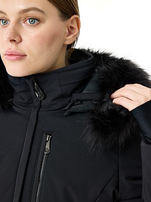 Превью Женская горнолыжная куртка Куртка горнолыжная POIVRE BLANC W24-0802-WO Black